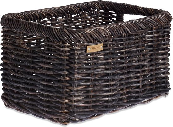 Fietskrat Unisex - zwart - 51 x 37 x 27 cm Fietskrat van Basil