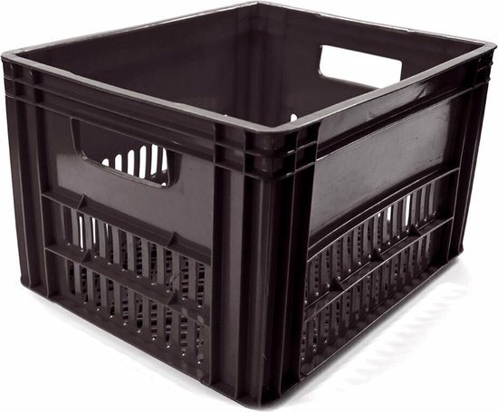 Fietskrat zwart van Basil