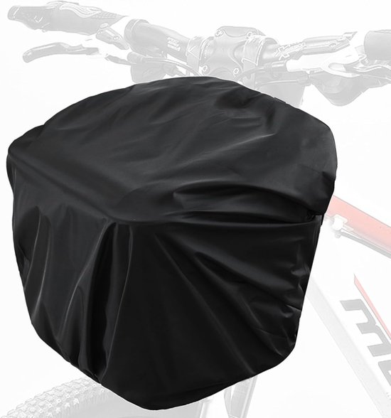 Fietskrathoes - Krathoes - Crate cover - Fietsmandafdekking - Waterdich - Fietskrat afdekhoes - Regenbescherming fietsmand voor - Regenhoes voor mand achter - UV bescherming - inhoud 35 l - Voor alle manden -voor alle fietsers