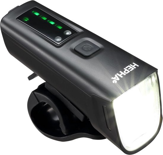 Fietslamp 100 Lux met Osram LED - IPX5 Waterdicht & Oplaadbaar via USB - StVZO-getest