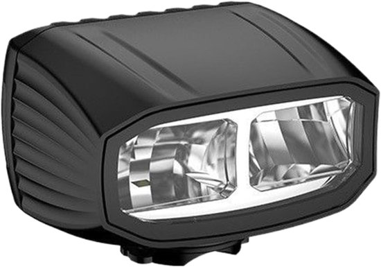 Fietslamp - Fietskoplamp Oplaadbaar - Veilig Fietsen - Waterdicht Met Dim En Grootlicht - 3200mAh - Zwart
