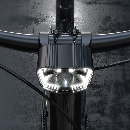 Fietslamp Voor - Krachtige LED - Veilig Fietsen - Hoge Lumen Output - 2000 Lumen - Zwart
