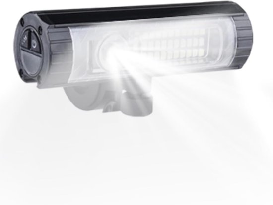 Fietslamp Voor - Veiligheidslamp Fiets - Nachtelijke Ritten - Oplaadbaar via USB - 1700 Lumen - Zwart