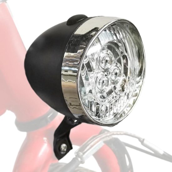 Fietslamp - Voorlamp Achterlamp - Veilig Fietsen - 3 Superheldere Leds - 30 Meter Zicht - Meerkleurig