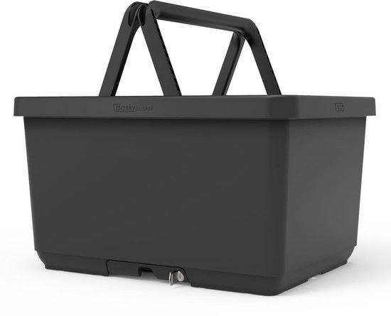Fietsmand Basky Black van Basil