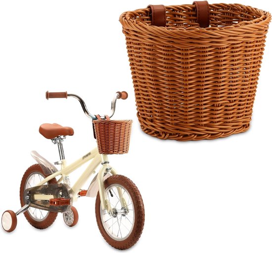 Fietsmand Kinderfiets - Fietsmand - Fietsmand Kind - Fietsmand Jongen - Fietsmand Meisje van MM Extra