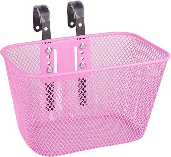 Fietsmand - Roestbestendig Weerbestendig Afneembaar | Afneembare stuurmand met handvat, fietsen, rijden, strandtochten, fietsapparatuur | pendelen winkelen van Merkloos