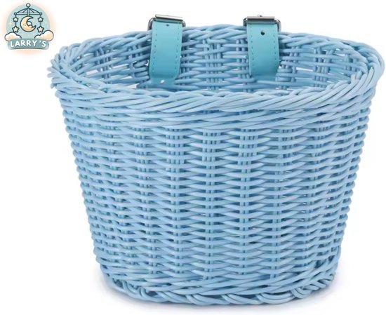 Fietsmandje Meisjes - Fietsmandje - Fietsmand Kinderfiets - Fietsmand Blauw - Larry's van Larry's