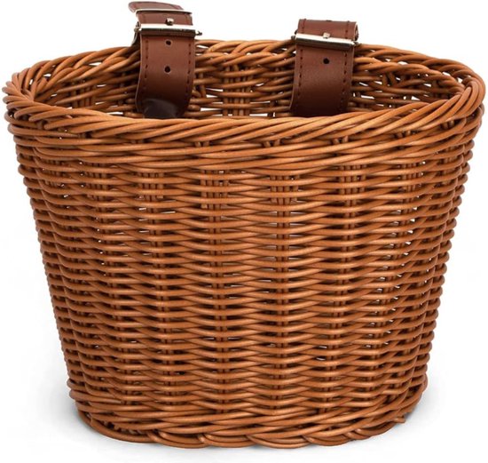 Fietsmandje Meisjes - Fietsmandje - Fietsmand Kinderfiets - Fietsmand Bruin - Larry's van Larry's