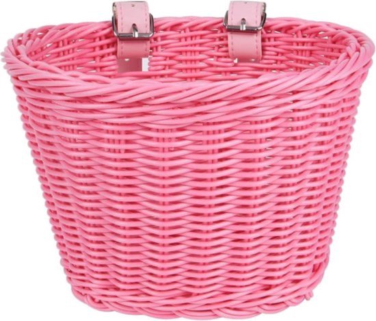 Fietsmandje Meisjes - Fietsmandje - Fietsmand Kinderfiets - Fietsmand Roze - Larry's van Larry's