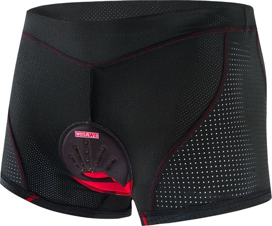 Fietsonderbroek met Gel Dames Heren - Fietsondergoed - Fietsonderbroek - XL van Merkloos