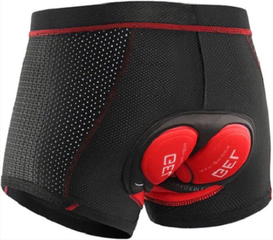 *** Fietsonderbroek met Gel - Voor Dames en Heren - Fietsondergoed XL - Comfortabel en Beschermend - van Heble® ***