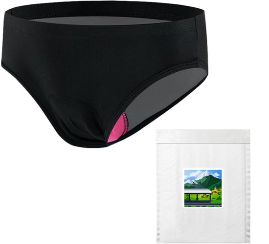 Fietsonderbroeken - Dames Zwarte Fietsbroek - 3D Geventileerd Zadel - Ademend & Elastisch - Maat XL