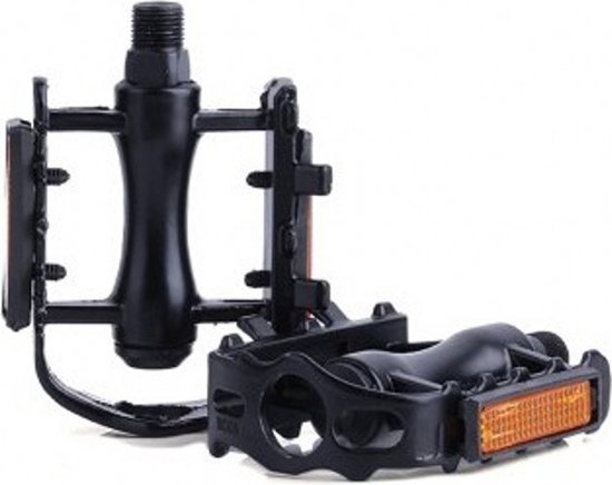 Fietspedalen L11 Extra Grip Antislip Zwart van Aurelia