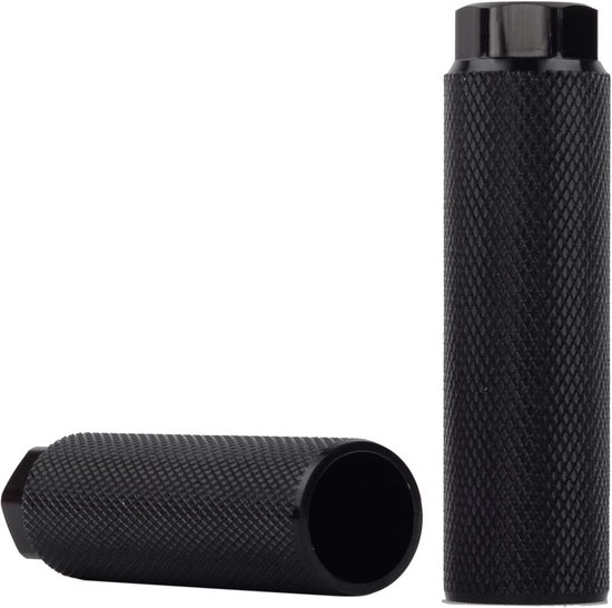 Fietspedalen van aluminiumlegering - 3/8" universele antislippedalen - Fietspedalen voor achterop de fiets - Antislip pedalen voor passagiers - Past op de meeste modellen - Zwart van Merkloos