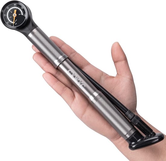 Fietspomp 120 PSI met Drukmeter voor Fiets, Scooter en Ballen