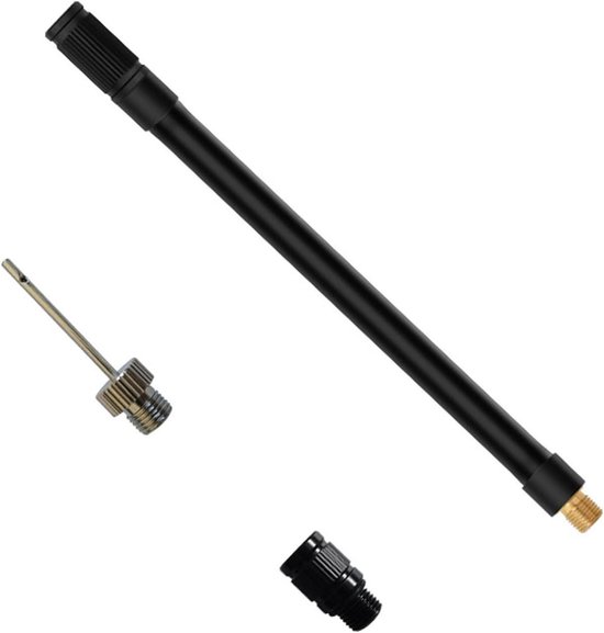 Fietspomp Adapter Set - Ventiel Slang - Banden Oppompen - Koperen Onderdelen - Meerdere Lengtes - Diverse Kleuren