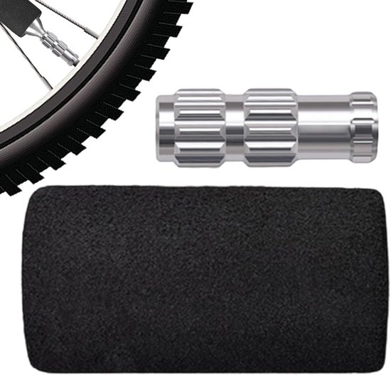 Fietspomp Adapter - Ventiel Connector - Banden Oppompen - Vliegtuigkwaliteit Aluminium - 6 x 3 x 3 cm - Zilver