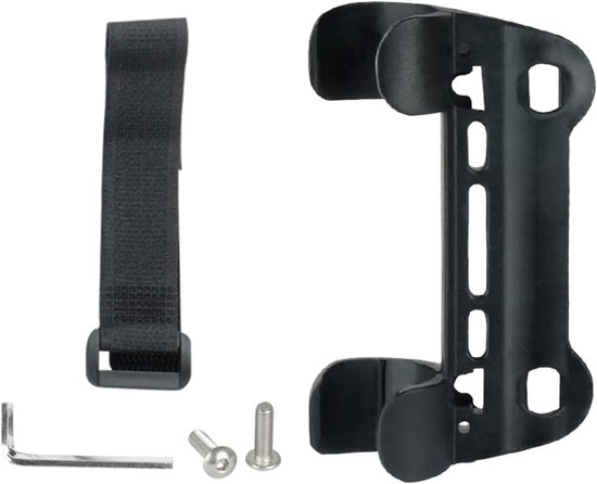 Fietspomp Beugel - Pomp Houder - Fiets Onderhoud - Universele Pasvorm - 77.7 x 56.6 mm - Zwart