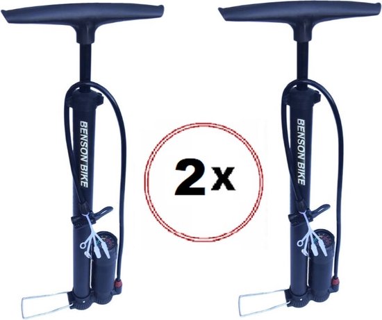 Fietspomp manometer - 2 Stuks van GARDEN OF EDEN