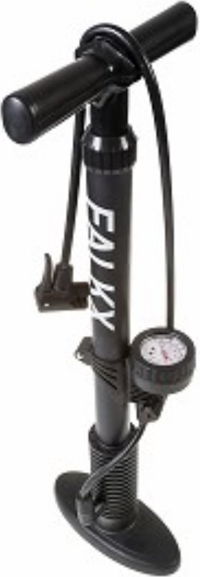 Fietspomp - met Drukmeter - Dubbele Ventielkop Falkx - Topkwaliteit