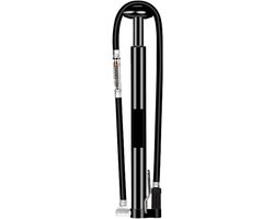 Fietspomp met Manometer - Luchtpomp Fietsbanden - Fietsbanden Oppompen - Hoge Druk 160PSI - 32 cm - Zwart