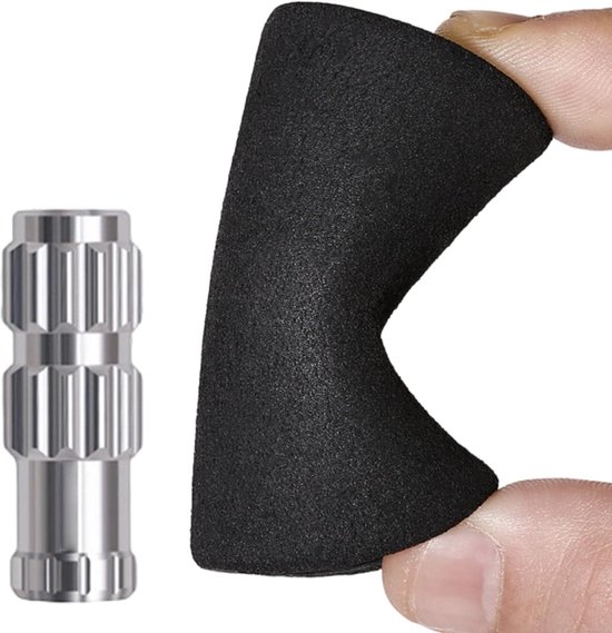 Fietspompadapter - Ventielverlenger Bandenpomp - Banden Oppompen - Weerbestendige Ventieloplossing - 6 x 3 x 3 cm - Zilver