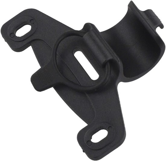 Fietspomphouder - Mini pomp houder - Fietsen - Robuust nylon - 20mm diameter - Zwart