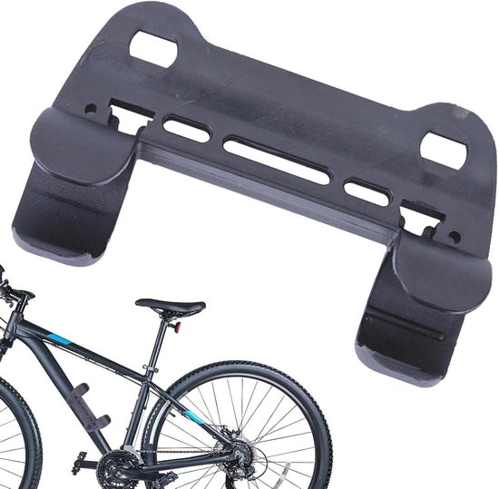 Fietspomphouder - Pompbevestiging Fiets - Fietsen Onderweg - ABS Materiaal - 95 x 57 cm - Zwart