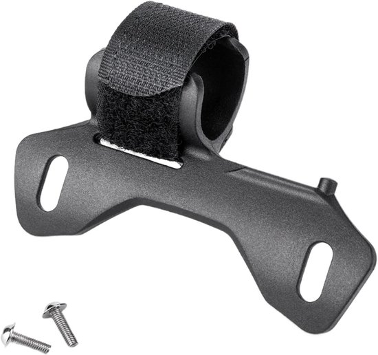 Fietspomphouder - Pomphouder Clip - Veilig Fietsen - Stevige Frameklem - 65 cm - Zwart