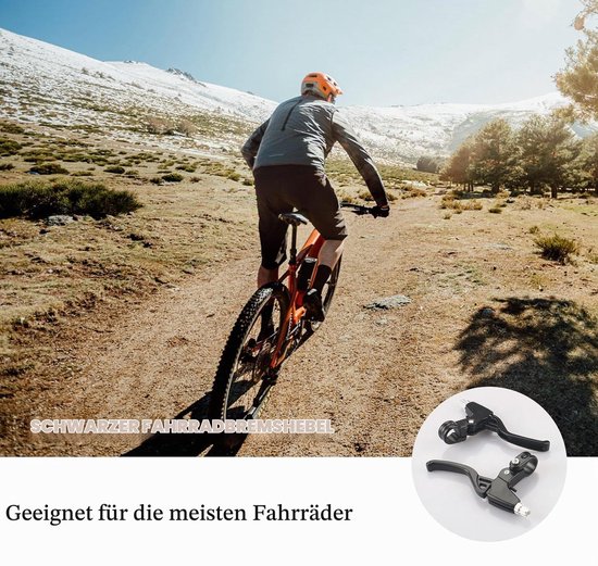 Fietsremhendel - Set van 2, geschikt voor 22 mm stuurdiameter