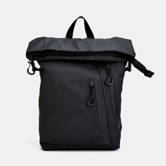 Fietsrugzak Zwart - Enkele Fietstas / Rugtas - 16,5 inch Laptop Rugtas - Afneembare Fietstas van AGU