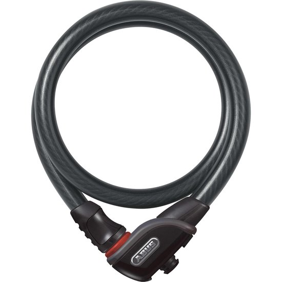 Fietsslot ABUS Steel-O-Flex - Centuro 860 - Security level 7 - zwart - 110 cm - Geschikt voor elektrische fietsen en stadsfietsen