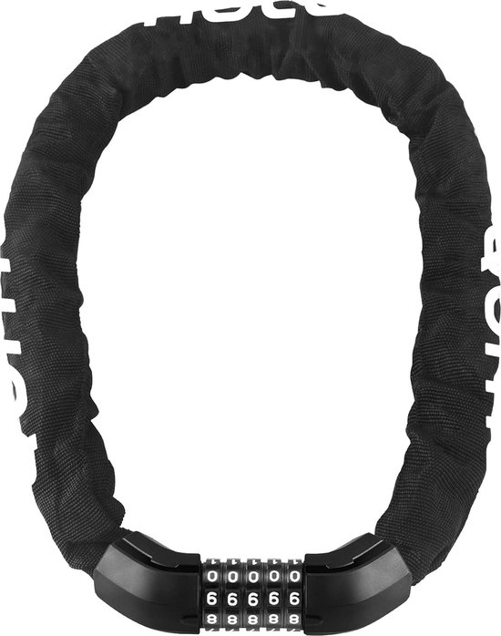 Fietsslot, cijferslot, 8 mm dik fietsslot, hoge veiligheid, stalen fietsslot, kettingslot voor e-bike, e-scooter, motorfiets van $