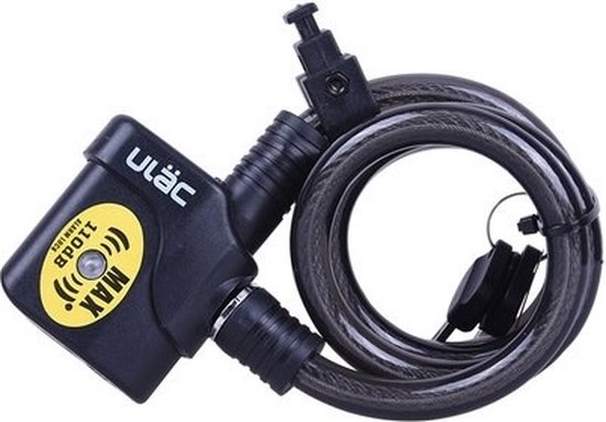 Fietsslot met alarm - voor fiets en scooter - 110db - draagbaar