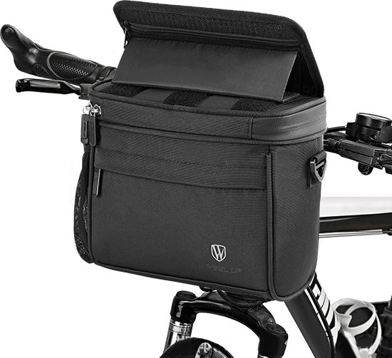 Fietsstuur Tas met Waterdichte Schouderriem en Verstelbaar Touchscreen Venster van Aurelia