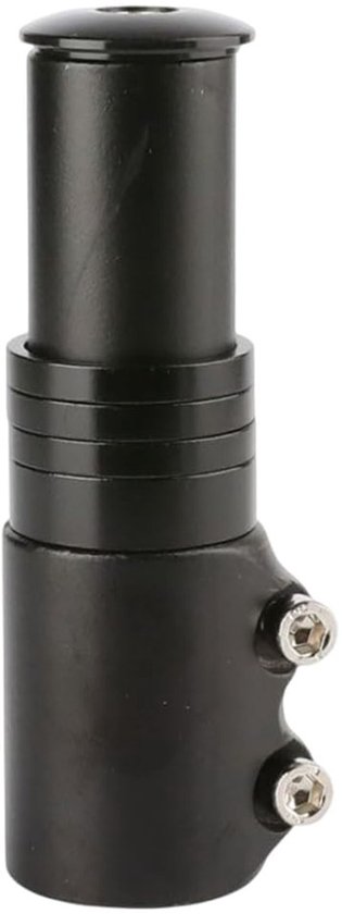 Fietsstuurlifter - Fietsstuurverhogers - Fietsstuurlifter - Fietsvorkpenverlenger - Fietsstuurverlenger, Verstelbare fietsstuurlifter, Vorklifter - Verlengstang - Past op 1-1/8" (28,6 mm) - Zwart van Merkloos