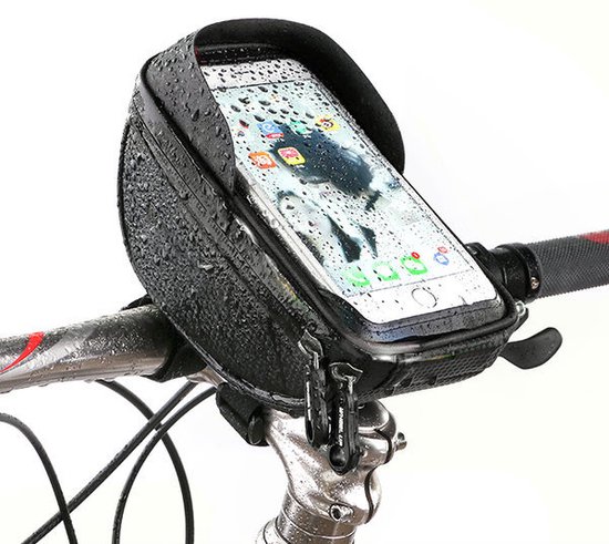 Fietstas - Fietstassen - LB-440 Fiets Mobiele Telefoonhouder - Waterdicht Fiets stuur Houder Geschikt voor telefoons onder 6.5 inch van Lifebee