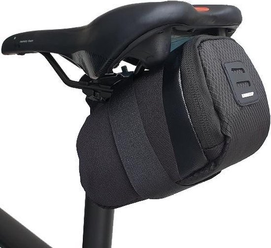 Fietstas voor aan het zadel - Zadeltas - Racefiets, MTB, Stadsfiets - Waterdicht - Reflecterend - Met rits en opbergvakje - Fietstas van Merkloos