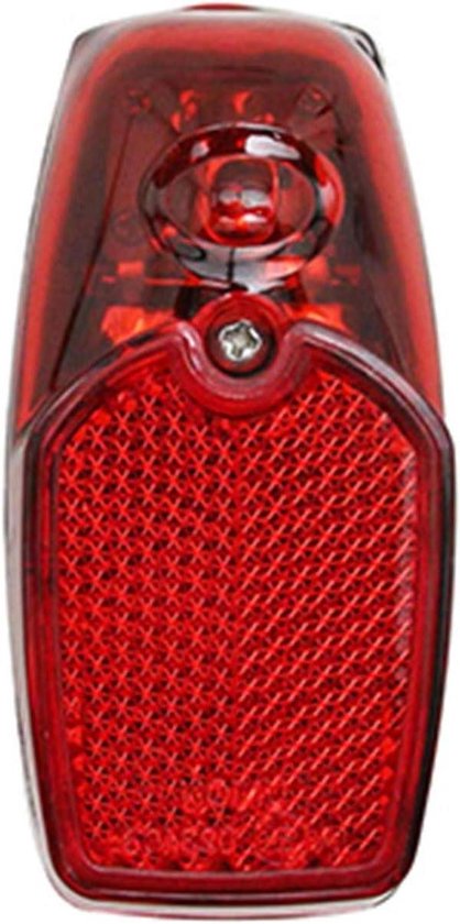 Fietsverlichting Batterij - Achterlicht Fiets - Veilig Fietsen - Rood LED - 2 AAA Batterijen - Rood
