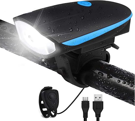 Fietsverlichting - Led Fietsverlichting Set- fietsen uitrusting-Sterke nachtverlichting -USB oplaadbaar - Drie graden verlichting-waterdicht -voor en achter fietsverlichting- mountainbike en wegfiets verlichting - fietsverlichting- fiets universeel