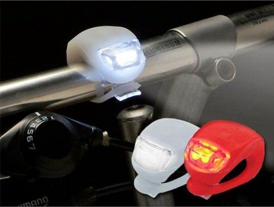 Fietsverlichting Set LED - Waterproof - Silicone