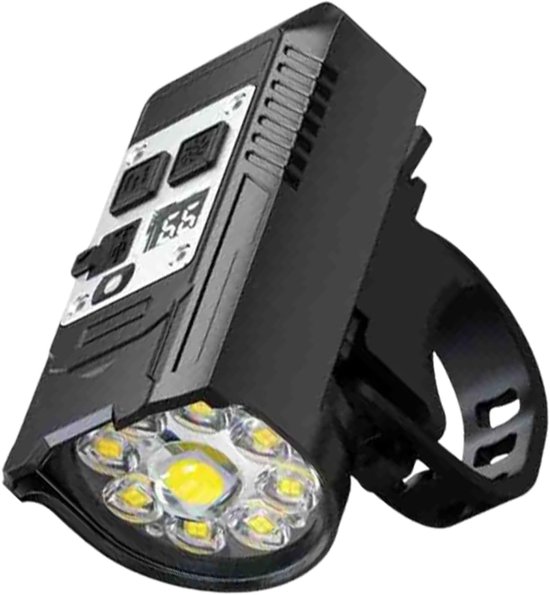 Fietsverlichting Set - Voor en Achterlicht - Nachtritten Fietsen - Extreem Helder - 9.5x4.5x5.3cm