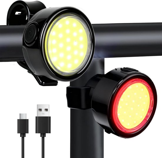 Fietsverlichting Voor en Achter - Fietslicht - Fietslampjes - verlichtingsset