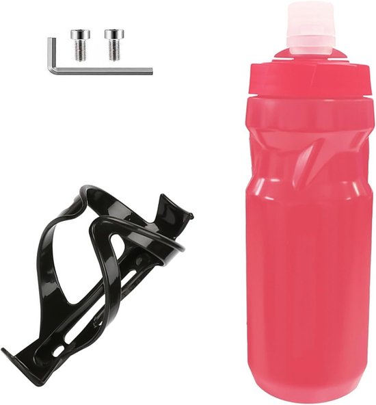 Fietswaterfleshouder 600ml - Universele Waterfleshouder voor Mountainbikes en Racefietsen - Waterproof en Duurzaam Ontwerp voor Optimale Hydratatie