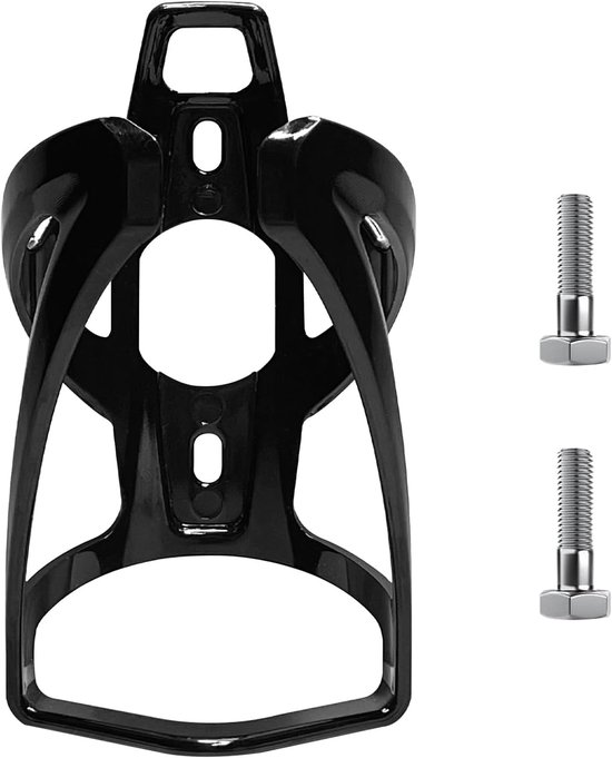 Fietswaterfleshouder, universele drankhouder voor fietsaccessoires, met schroefgereedschap, duurzaam en lichtgewicht kunststof, geschikt voor fietsen, racefietsen/mountainbikes.