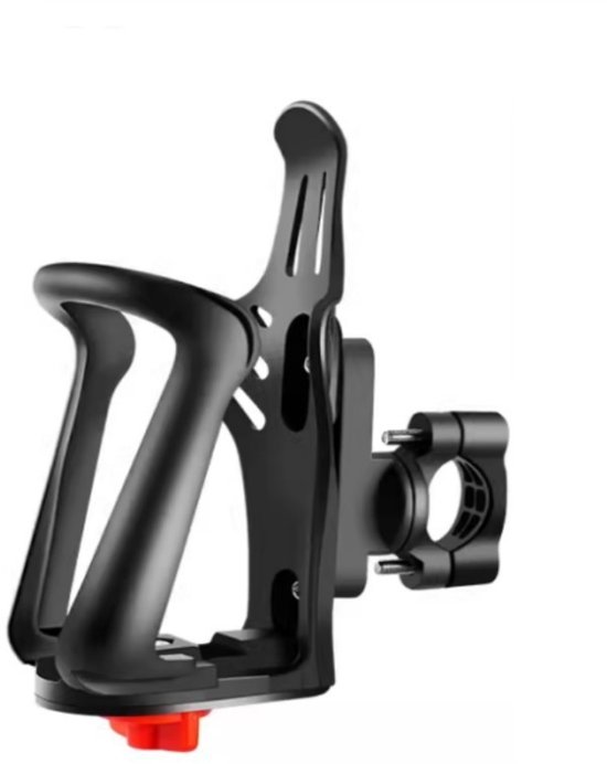 Fietswaterfleshouder, universele motorfietsdrankhouder, past op stuur en frame met schroefgereedschap, fietsfleshouderaccessoires Geschikt voor kinderen en volwassenen (compatibel met bekers met een diameter van 2,16-2,95 inch)