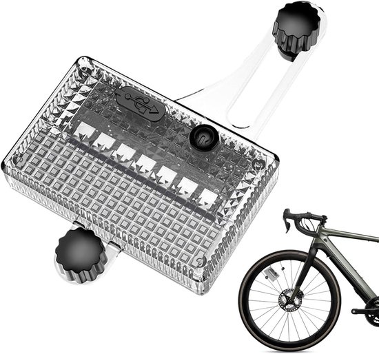 Fietswiel Verlichting - Decoratie Verlichting - Nachtelijk Fietsen - Bewegingssensor - 9 x 3 x 15 cm - Multicolor