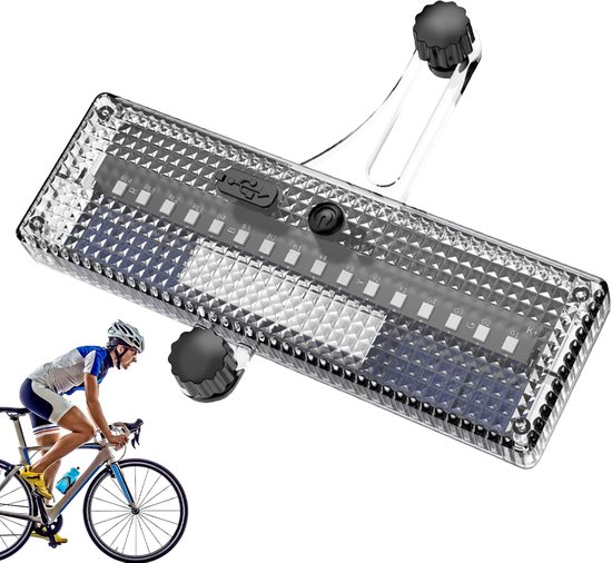 Fietswiel Verlichting - Spaaklampen LED - Veilig Fietsen - Dynamische Kleureffecten - 16 x 14 x 5 cm - Meerkleurig