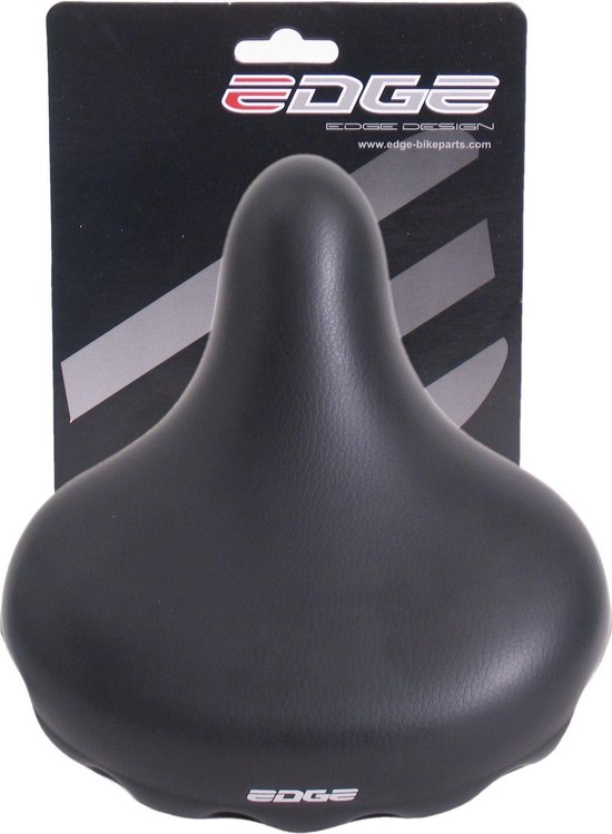 Fietszadel Edge Urban - zwart (op kaart) van Merkloos